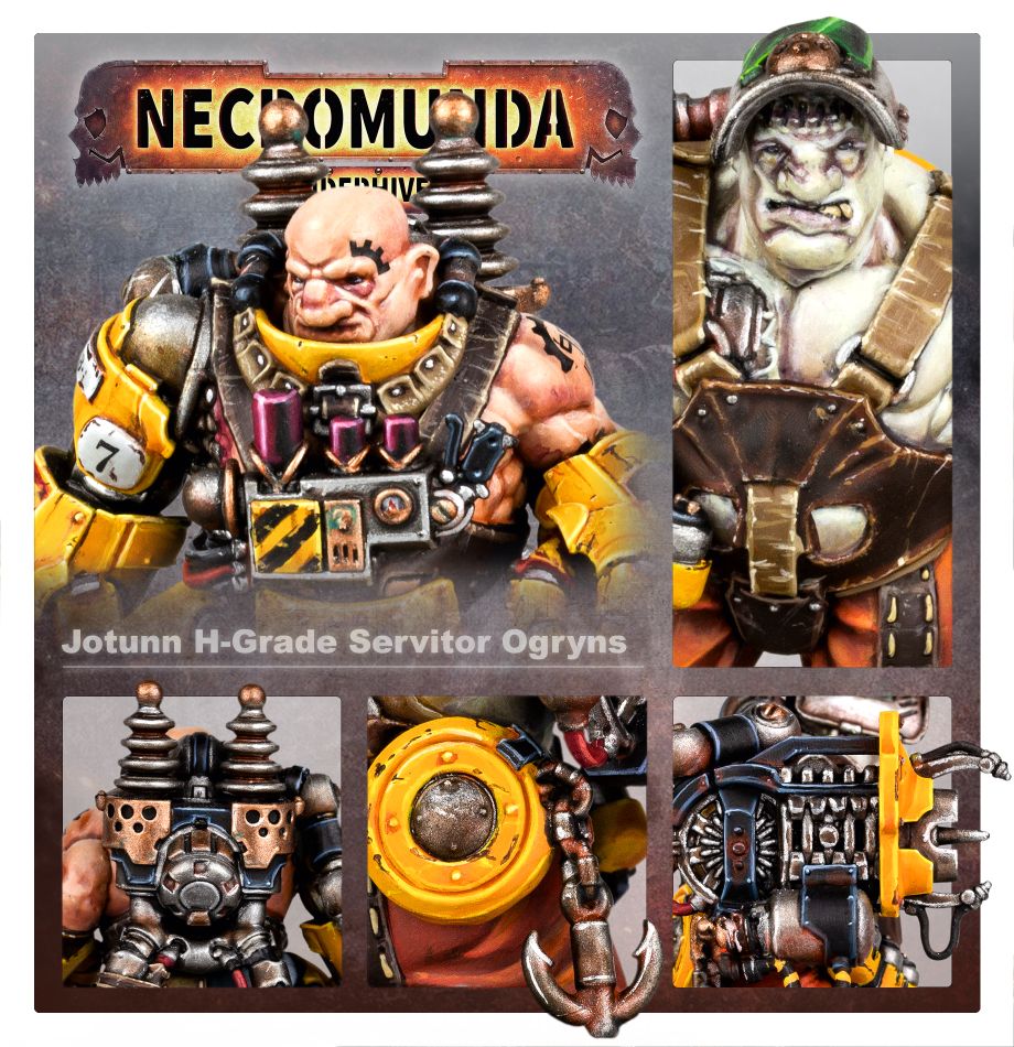 NECROMUNDA: JOTUNN H-GRADE SERVITOR OGRYNS - Зображення 2