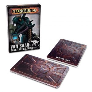 Necromunda Van Saar Gang Tactics Cards (Second Edition)
