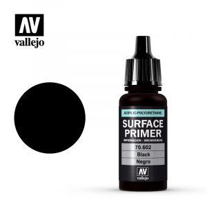 VAL 70602 Акрил-поліуретанова грунтовка: Black Primer 17 ml