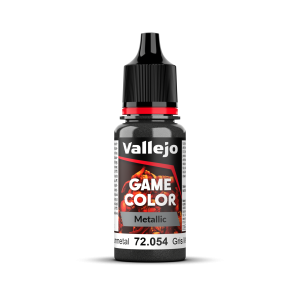 VAL 72054 Акрилова фарба 18 ml Game Color Dark Gunmetal (Metallic)
