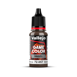 VAL 72057 Акрилова фарба 18 ml Game Color Bright Bronze (Metallic)