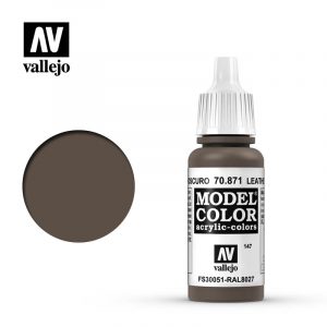 VAL 70871 147:MODELCOLOR 871-17ML. LEATHER BROWN
