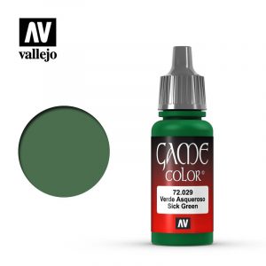 VAL 72029 GAME COLOR 029 : 17 ML. SICK GREEN