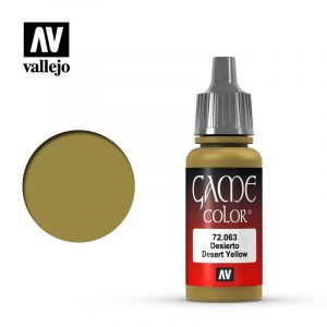 VAL 72063 GAME COLOR 17ML.063-DESERT YELLOW