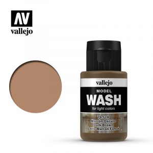 VAL 76514 MODEL WASH  WASH 514-35ML: DARK BROWN