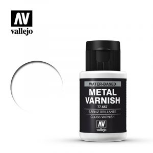 VAL 77657 Gloss Metal Varnish / Глянцевый лак для металликов 32 ml
