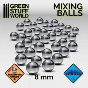 Mixing Paint Steel Bearing Balls in 8mm/Шарики для размешивания
