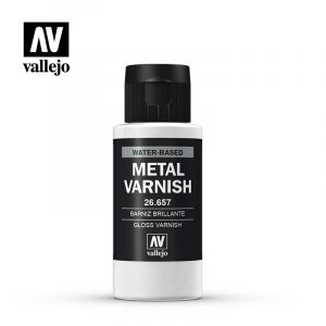 VAL 26657 Gloss Metal Varnish / Глянцевий лак для металиків 60 ml