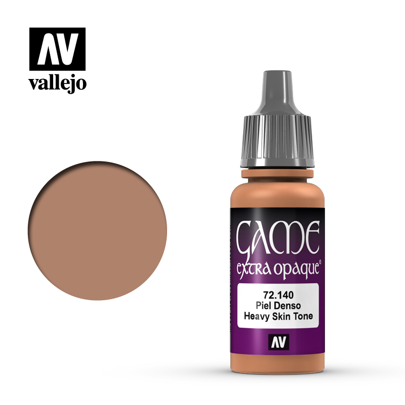 VAL 72140 GAME COLOR EXTRA OPAQUE 17ML. 140-HEAVY SKINTONE