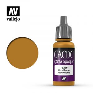 VAL 72150 GAME COLOR EXTRA OPAQUE 17ML. 150-HEAVY  OCHRE