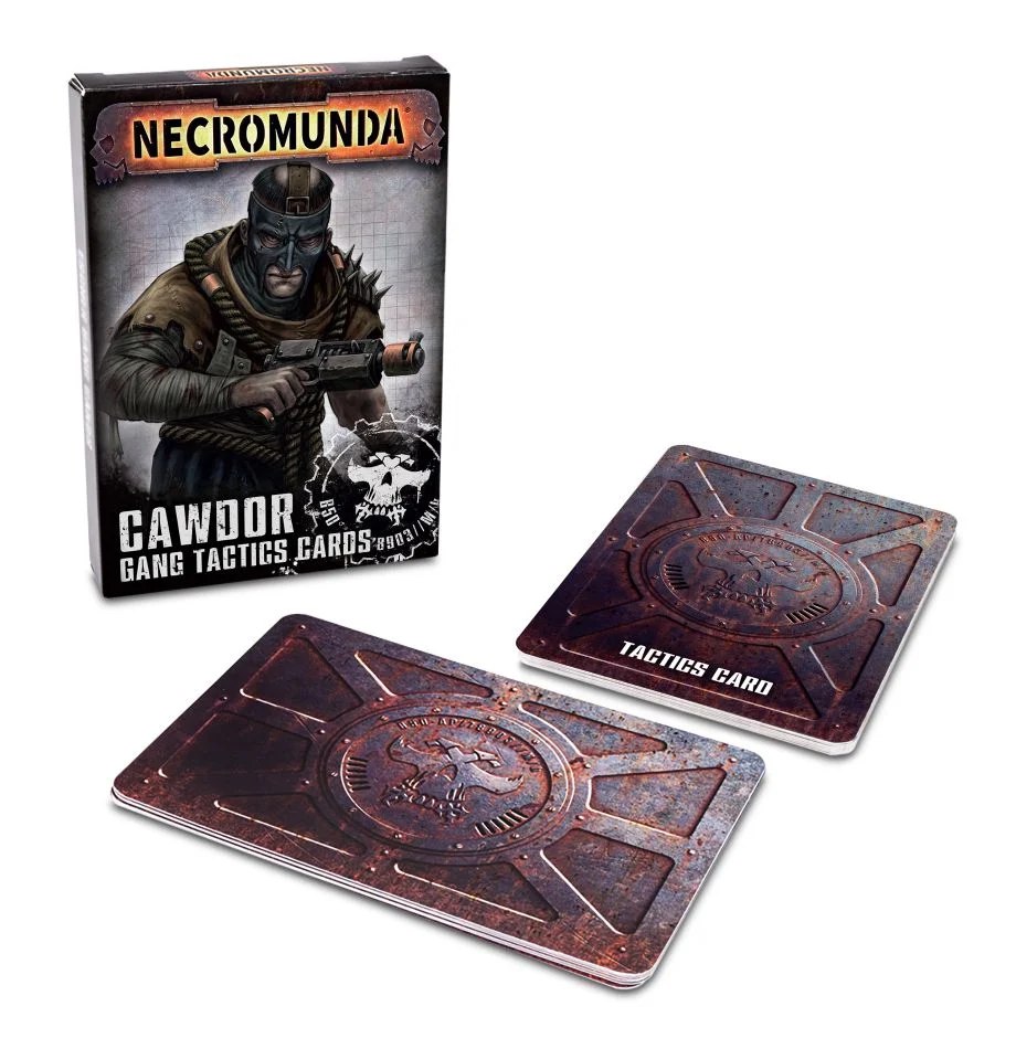 NECROMUNDA CAWDOR GANG TACTICS CARDS