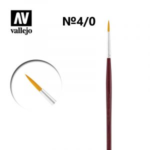 VAL P54040 ROUND TORAY BRUSH  №4/0