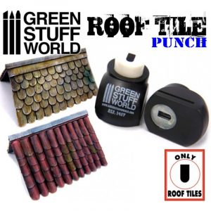 Miniature ROOF TILE Punch