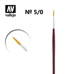 VAL P54050 ROUND TORAY BRUSH  №5/0