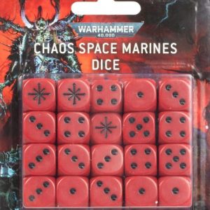 WARHAMMER 40000:CHAOS SPACE MARINES DICE