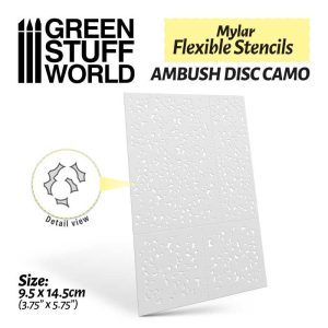 Трафарет гнучкий - AMBUSH DISC CAMO