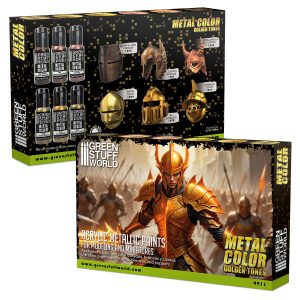 Metallic Paints Set - Gold