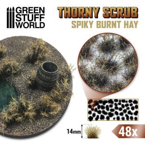 Thorny Scrubs - SPIKY BURNT HAY