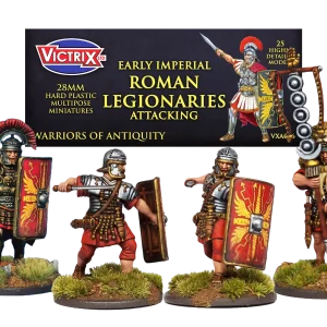 Early Imperial Roman Legionaries Attacking