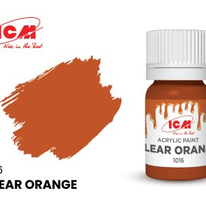 1016 Акрилова фарба Clear Orange, 12 мл.