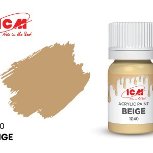 1040 Акрилова фарба Beige, 12 мл.