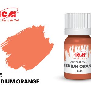 1045 Акрилова фарба Medium Orange, 12 мл.