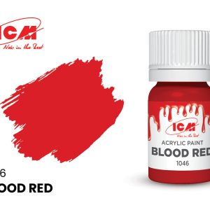 1046 Акрилова фарба Blood Red, 12 мл.