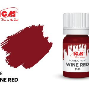 1048 Акрилова фарба Wine Red, 12 мл.
