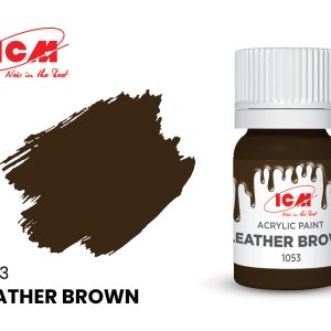 1053 Акрилова фарба Leather Brown, 12 мл.