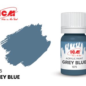 1075 Акрилова фарба Grey Blue, 12 мл.