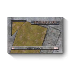 Gaming Mat - Brown/City