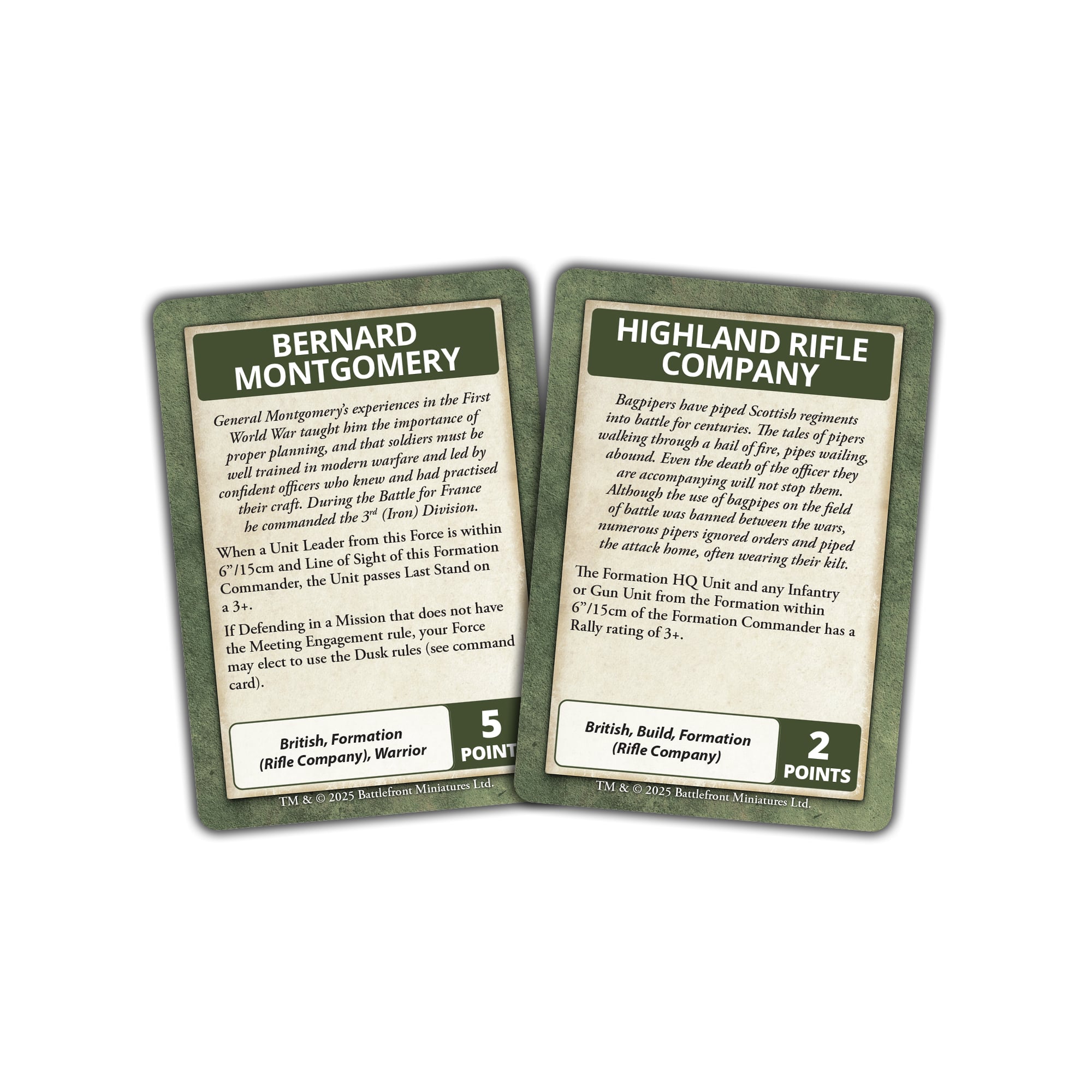 Blitzkrieg British Commands Cards - Зображення 2