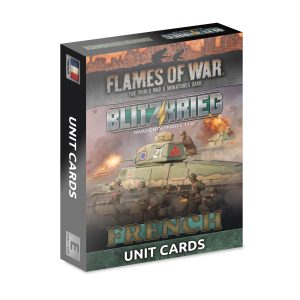 Blitzkrieg French Unit Cards