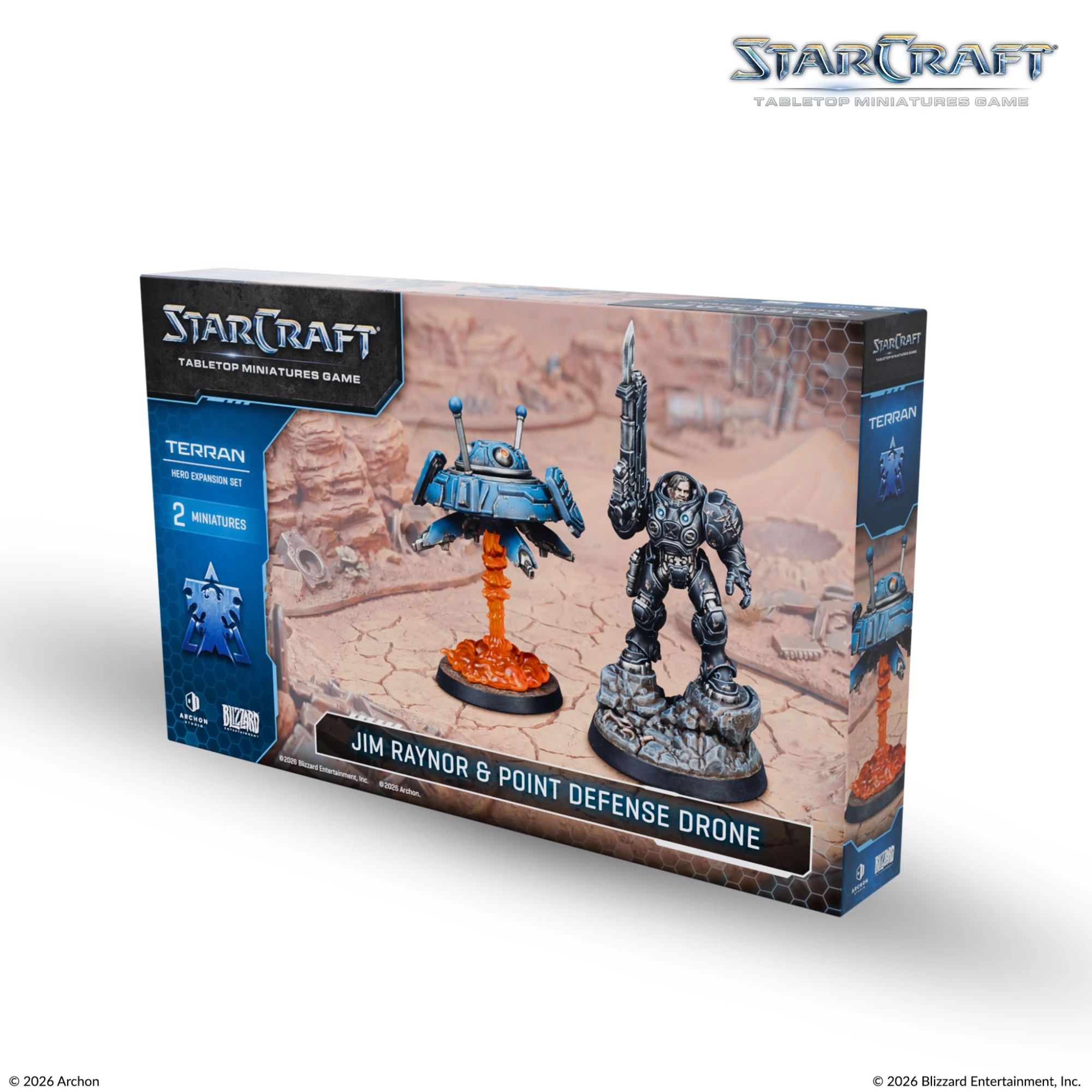Starcraft: Terrans – Jim Raynor & Point Defense Drone