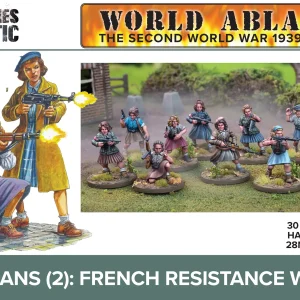 Partisans (2) French Resistance Women